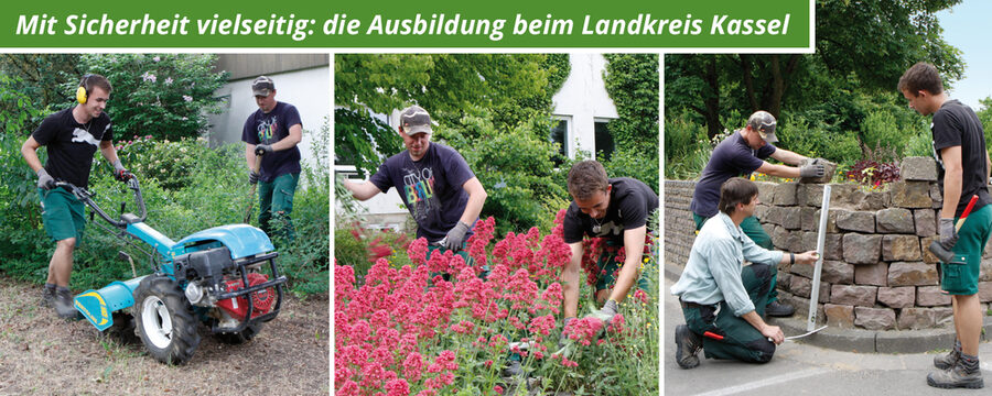 Ausbildung zum/zur Gärtner/in, Fachrichtung Garten- und Landschaftsbau