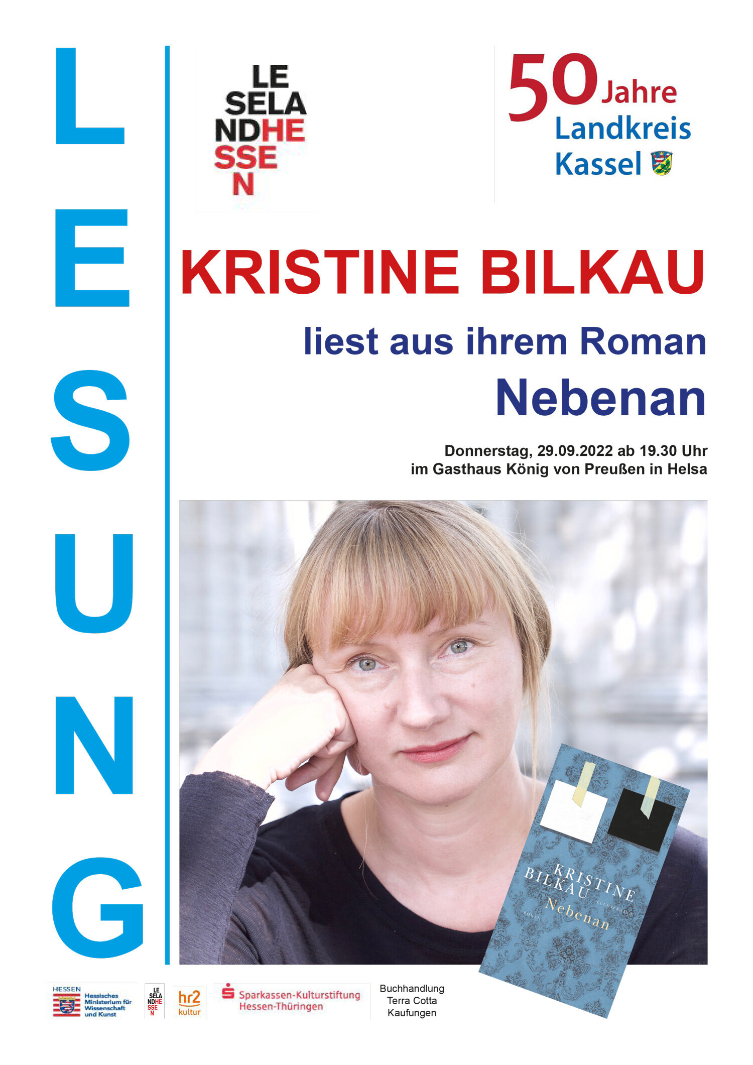 Lesung Kristine Bilkau