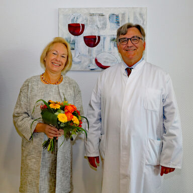 Prof. Faß und Ehefrau